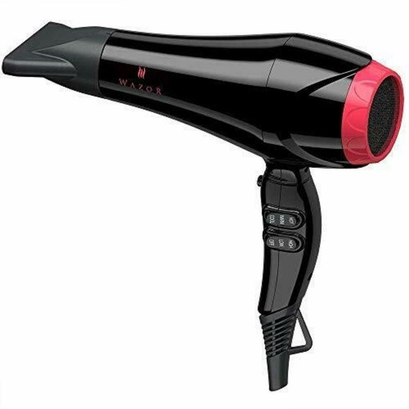WAZOR Hair Dryer 1875W Ceramic Ionic Lightweight Powerful AC Low noise - Picture 4 of 8